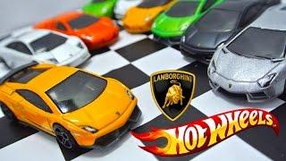 Unboxing Lamborghini Hot Wheels Models!