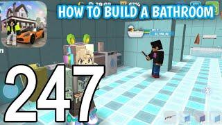 School Party Craft - How to Build a Bathroom - Gameplay Walkthrough Part 247 (iOS, Android)