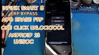 Infinix Smart 8 X6525 Frp Bypass Android 13 | one click unlocktool