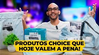 SUPER UNBOXING DE PRODUTOS CHOICE DO ALIEXPRESS com LANÇAMENTOS EXCLUSIVOS!