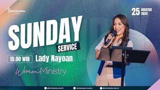 Lady Nayoan - Woman Ministry | Kerinduanku Church (25 Aug 24 - 15.30)