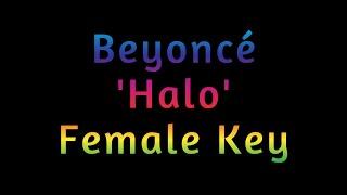 Beyoncé - Halo | Karaoke Song With Lyrics | Original Key | Backing Voxal