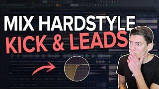 How to MIX HARDSTYLE KICK with LEADS 