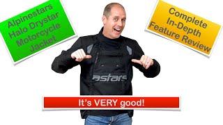 Alpinestars Halo Drystar Jacket - The best motorcycle jacket if you need one jacket to do it all!