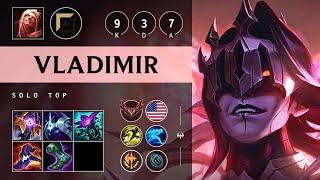 Vladimir Top vs Zed - NA Grandmaster Patch 25.05