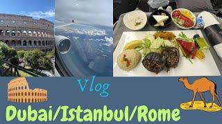 Vlog-Dubai-Istanbul-Rome (Italy) (Part-2)