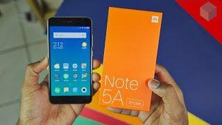 Xiaomi Redmi Note 5A Prime Unboxing and Hands On