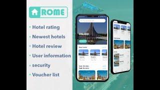 Flutter  Hotel Booking app ui