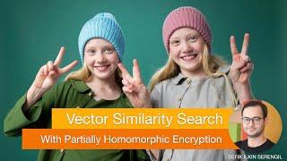 Vector Similarity Search with Partially Homomorphic Encryption in Python