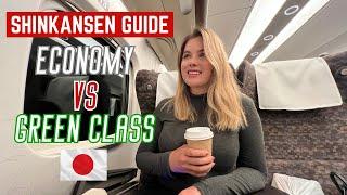 What To Know BEFORE You Ride Japan's Shinkansen Bullet Train | Economy vs Business Class