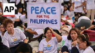 More than a million faithful attend National Rally for peace in the Philippines