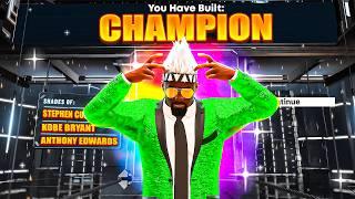 GAME BREAKING BEST GUARD BUILD is a CHAMPION in NBA 2K25! ALL AROUND BUILD! 10 LEGEND BADGES NBA2K25