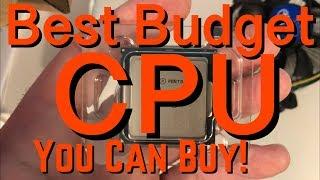 Best Budget CPU - Intel Pentium Processor G4400 3.3 GHz FCLGA1151 BX80662G4400