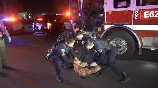 Man Attacks Firefighters In Buena Park CA