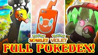 FULL 200+ POKEDEX & Every Pokemon Scarlet & Violet LEAK EXPLAINED!?