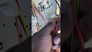 How bypass defrost board on heat pump to cool mode.