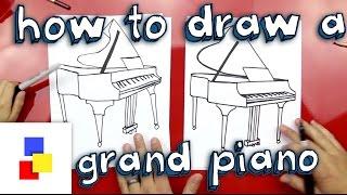 How To Draw A Grand Piano