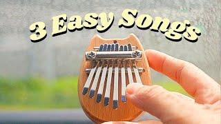 8 Key Kalimba Easy Beginner Songs Tutorial