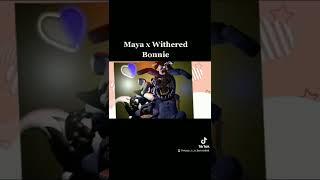 Maya x Withered Bonnie meme