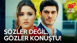 Hayat ve Murat şirkete girerken karşılaştı! | Aşk Laftan Anlamaz