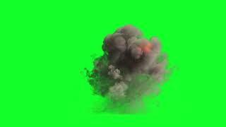 Fire Dust Explosion Free Green Screen | Free VFX Download