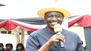 DP RUTO EXCITE MOURNERS WHILE SPEAKING IN FLUENT KIKAMBA