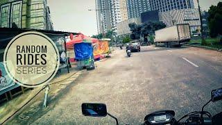 Random Rides Series: Outskirts of Jakarta. Riding solo naik Honda cb150 verza.