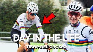 DAY IN THE LIFE OF A PROFESSIONAL CYCLIST ft. Tibor Del Grosso