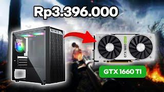 PC GAMING HEMAT DAYA 3 JUTAAN DAPET GTX 1650 SUPER