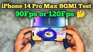 iphone 14 Pro Max BGMI Test  120 Fps PUBGM