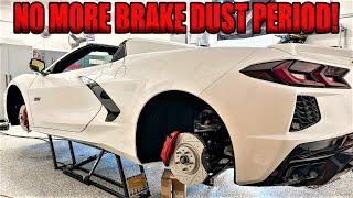 Do THIS to your C8 Corvette & NEVER have Brake Dust again!