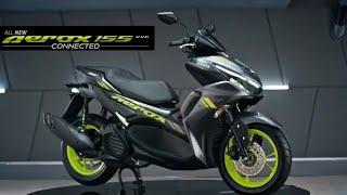 2021 All New Yamaha Aerox 155 Connected