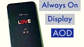 Samsung Galaxy A50s A50 : Always On Display