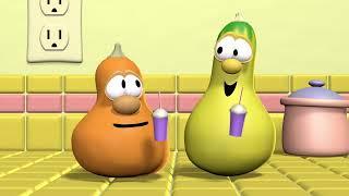 Jimmy and Jerry Try the Grimace Shake (VeggieTales Animation)