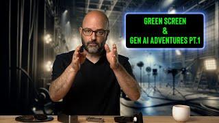 GREEN SCREEN & GEN AI ADVENTURES PT.1 (EP.222)