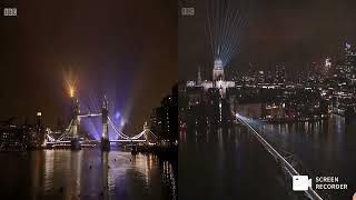 London NYE 2021 VS 2022