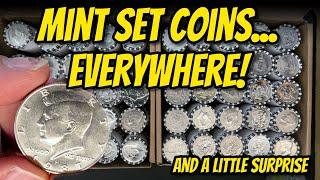 $1000 Half Dollar Hunt!  Mint Set Coins, Mother of NIFCs, and a Surprise!