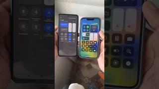 Control centre iOS 16 vs miui 14 | Apple vs Xiaomi