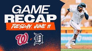 Tigers vs. Nationals Highlights | 6/11/24