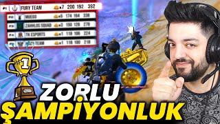 TURNUVADA FİNAL GÜNÜ COMEBACK ATIP ŞAMPİYON OLDUK !! PUBG Mobile