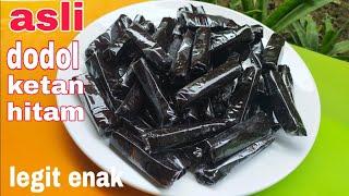 Cara membuat Dodol asli ketan hitam