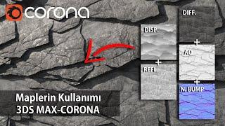 3ds Max-Corona Renderer-Maplerin Doğru Kullanımı(Correctly Mapping)