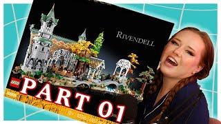 Let's Build the Rivendell Lego Set! Part 1 | Sarah Schauer