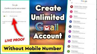 Unlimited Gmail Account Without Number Verification | Unlimited Gmail Kaise Banaye | King TECH