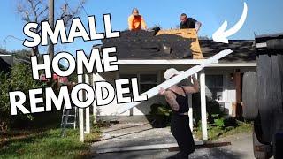 Small home makeover ! Home remodel on a budget!