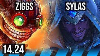 ZIGGS vs SYLAS (MID) | KR Diamond | 14.24