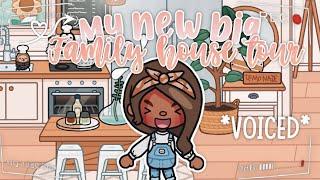 Our *NEW* Big Family House Tour!  ⭐️ || VOICED || Toca Life House Tour