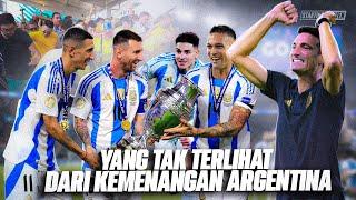 Dibalik Kemenangan Argentina di Copa America 2024