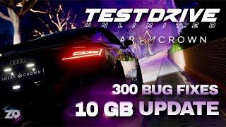 ERSTES UPDATE mit 300 Fixes - TEST DRIVE UNLIMITED SOLAR CROWN