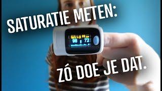 Saturatie meten met een saturatiemeter: zó werkt het